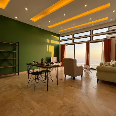 With Sea View And Pool For 2 People In Antalya, - Awz 114 Willa