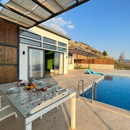 With Sea View And Pool For 2 People In Antalya, - Awz 114 Willa Kaş